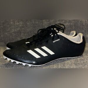 Adidas Sprintstar Men's Black White Track Shoes Sz 11